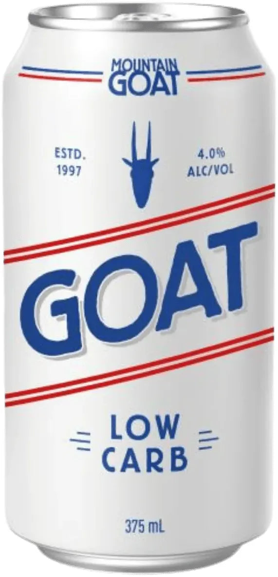 Mountain Goat Ultra Low Carb 24 Pack Cans 375ml | Barrel & Batch