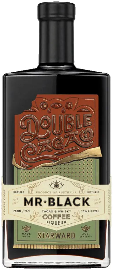 Mr Black Double Cacao Coffee Liqueur 700ml-Spirits-Mr Black-Afterpay-Alcohol-Delivery-Barrel-and-Batch-