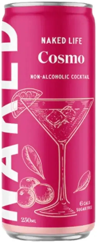 Buy Naked Life Non Alcoholic Cocktail Cosmo 250ml Online at Barrel and Batch