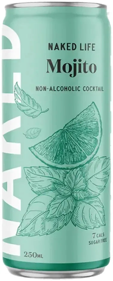 Buy Naked Life Non Alcoholic Cocktail Mojito Spritz 250ml Online at Barrel and Batch