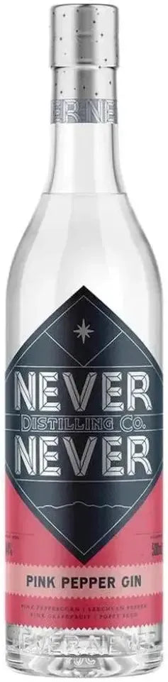 Buy Never Never Distilling Co. Pink Pepper Gin 500ml Online at Barrel and Batch