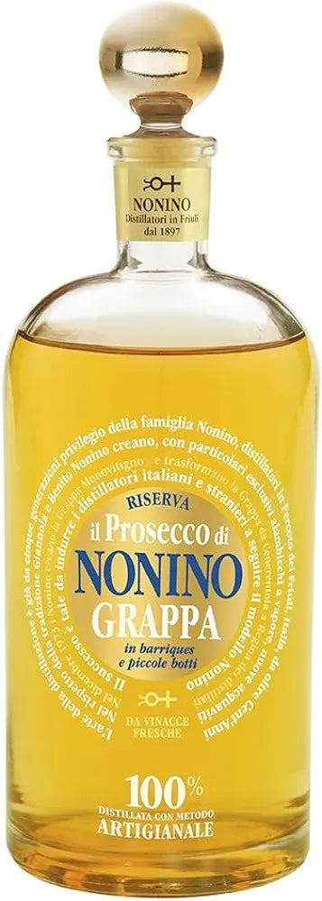 Buy Nonino Prosecco Barrique Grappa 700ml Online at Barrel and Batch