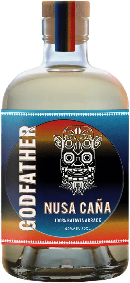 Nusa Cana Godfather Dark Rum 700ml-Spirits-Nusa Cana-Afterpay-Alcohol-Delivery-Barrel-and-Batch-