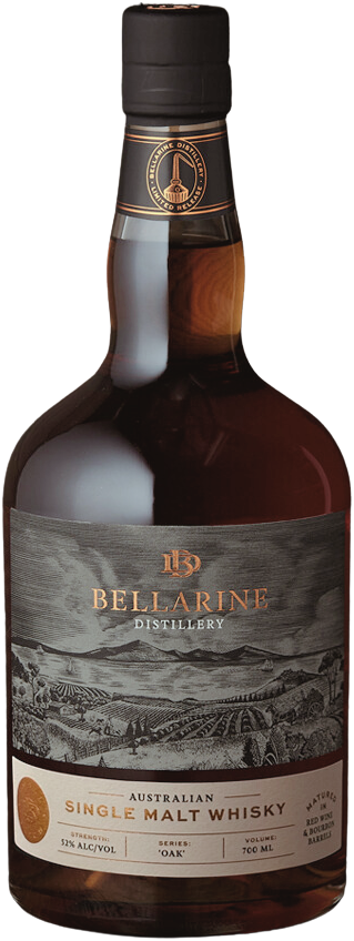 Bellarine Oak Series Single Malt Whisky 52% 700ml