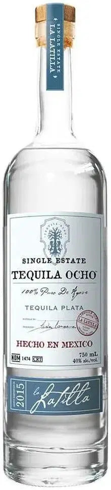 Ocho Plata Tequila 750ml-Spirits-Ocho-Afterpay-Alcohol-Delivery-Barrel-and-Batch-