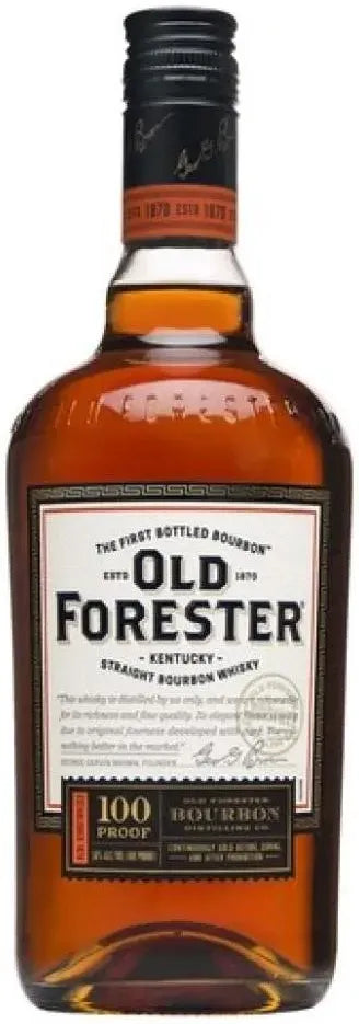 Old Forester Signature 100 Proof Bourbon Whiskey 1L-Spirits-Old Forester-Afterpay-Alcohol-Delivery-Barrel-and-Batch-