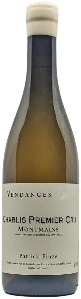 Buy Patrick Piuze Chablis 'Montmains' 2023 750ml Online at Barrel and Batch