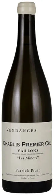 Buy Patrick Piuze Chablis 'Vaillons Les Minots' 2023 750ml Online at Barrel and Batch
