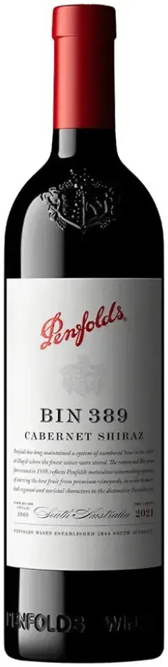 Buy Penfolds Bin 389 Cabernet Shiraz 2021 750ml Online at Barrel and Batch