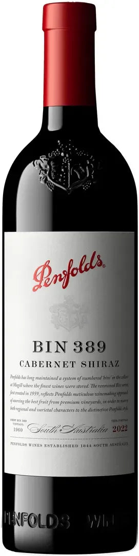 Buy Penfolds Bin 389 Cabernet Shiraz 2022 750ml Online at Barrel and Batch