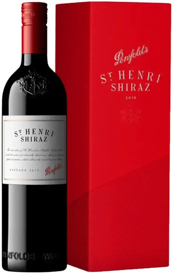Buy Penfolds St Henri Shiraz 2019 Giftbox 750ml Online at Barrel and Batch