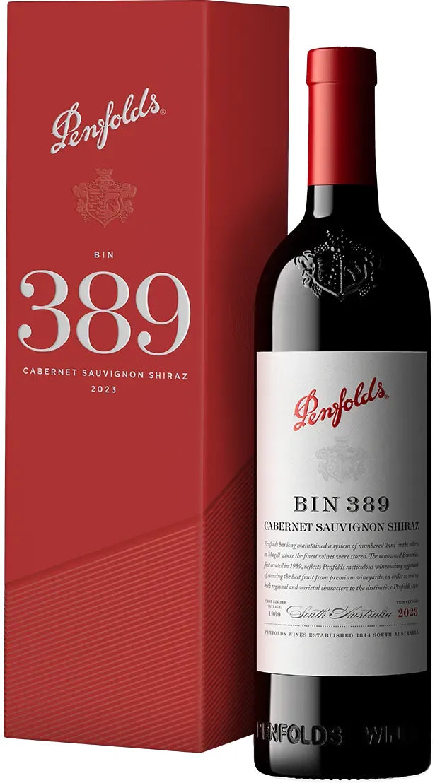 Penfolds Bin 389 Cabernet Shiraz 2023 Giftbox 750ml | Barrel & Batch