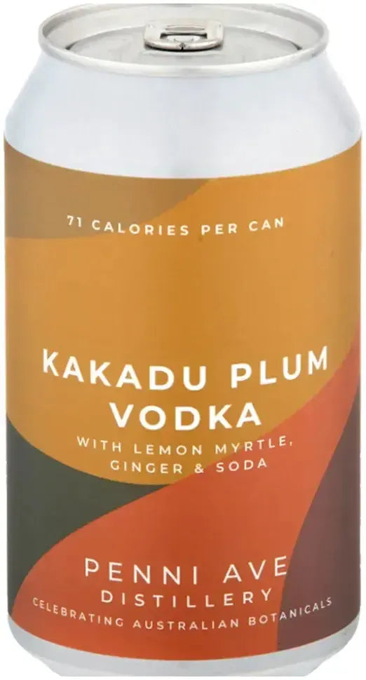 Buy Penni Ave Distillery Kakadu Plum Vodka with Lemon Myrtle Soda 355ml Online at Barrel and Batch