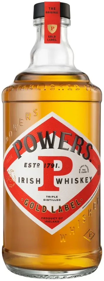 Powers Gold Label Irish Whiskey 700ml-Spirits-Powers-Afterpay-Alcohol-Delivery-Barrel-and-Batch-