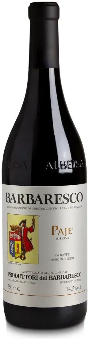 Buy Produttori del Barbaresco Paje Barbaresco Riserva DOCG 2019 750ml Online at Barrel and Batch