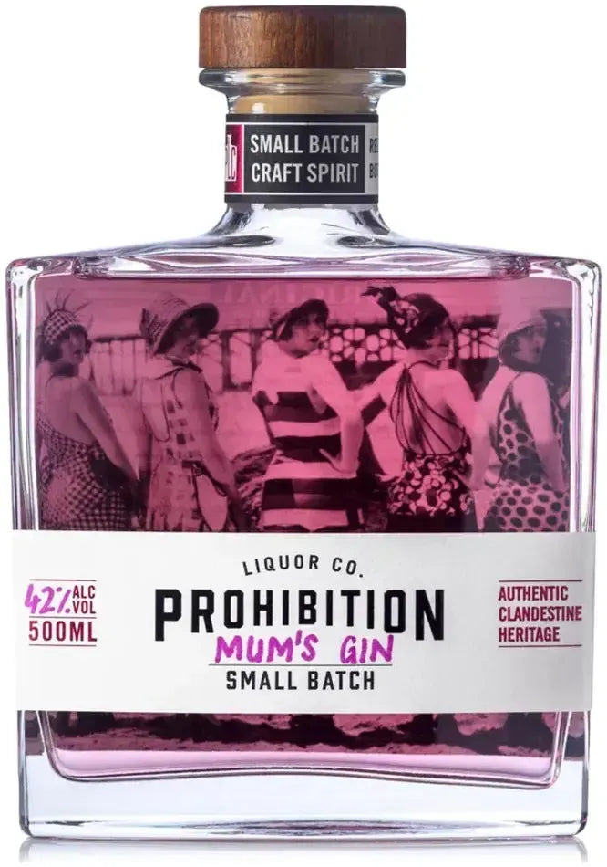 Buy Prohibition Mums Gin 500ml Online at Barrel and Batch