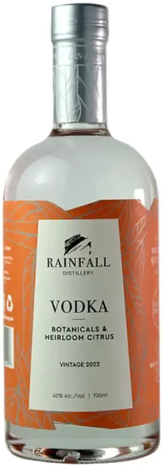 Buy Rainfall Heirloom Citrus & Botanicals Vodka 700ml Online at Barrel and Batch
