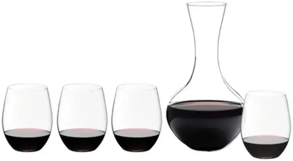 Buy Riedel O Wine Tumbler 4 Pack & Decanter Online at Barrel and Batch