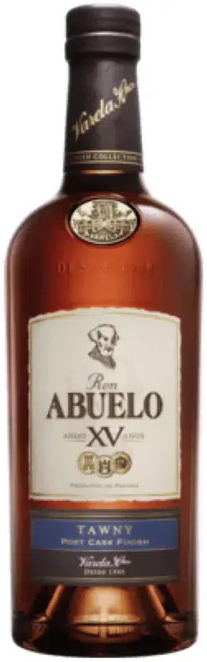 Ron Abuelo Tawny Cask Finish 15 Year Old Rum 700ml-Spirits-Ron Abuelo-Afterpay-Alcohol-Delivery-Barrel-and-Batch-