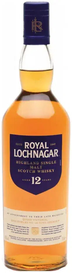 Royal Lochnagar 12 Year Old Single Malt Scotch Whisky 700ml-Spirits-Royal Lochnagar-Afterpay-Alcohol-Delivery-Barrel-and-Batch-