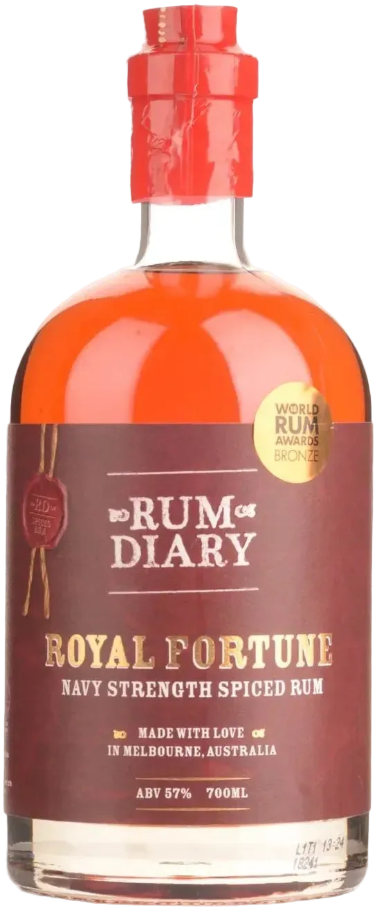 Buy The Rum Diary Spiced Royal Fortune 700ml Online at Barrel and Batch