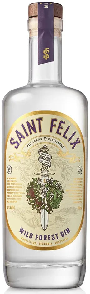 Saint Felix Wild Forest Gin 700ml-Spirits-Saint Felix-Afterpay-Alcohol-Delivery-Barrel-and-Batch-
