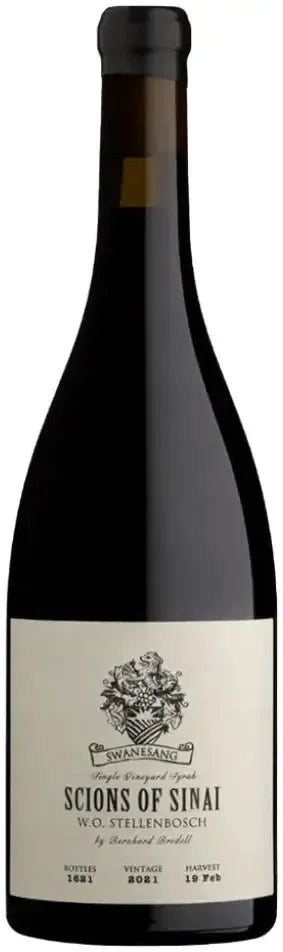 Buy Scions Of Sinai Swanesang Syrah 2021 750ml Online at Barrel and Batch