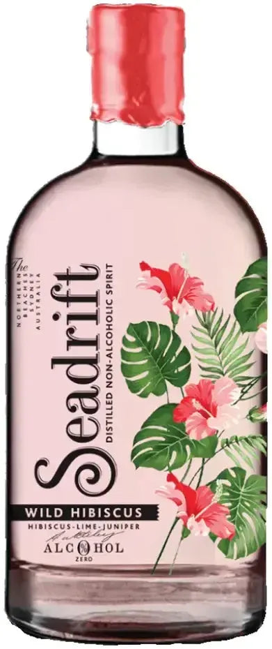 Buy Seadrift Wild Hibiscus Non Alcoholic Spirit 700ml Online at Barrel and Batch