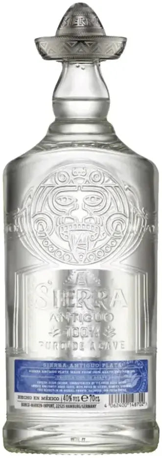 Buy Sierra Antiguo Plata Tequila 700ml Online at Barrel and Batch