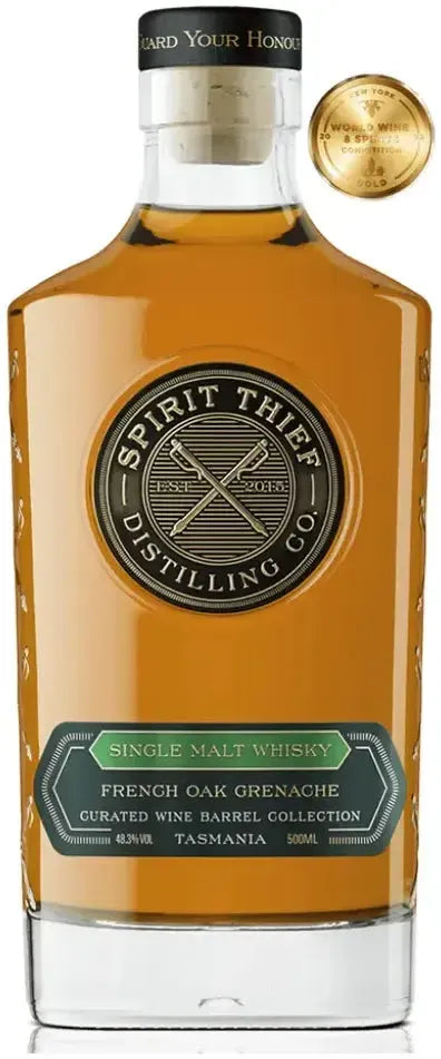 Buy Spirit Thief French Oak Grenache Cask Whisky 500ml Online at Barrel and Batch