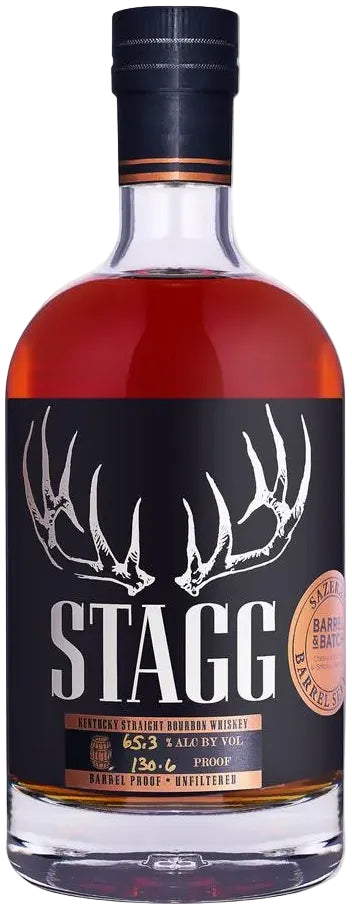 Buy Stagg Bourbon Single Barrel #1 - Chewy Caramel & Smoky Cherries 65.3% 750ml Online at Barrel and Batch