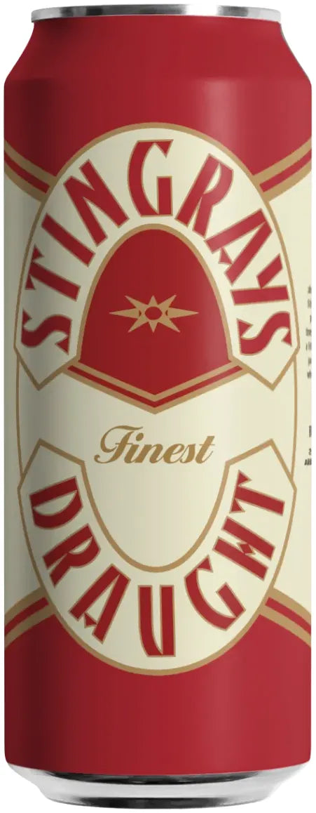 Stingrays Draught Big Boyz 4.5% 8 Pack Cans 500ml | Barrel & Batch