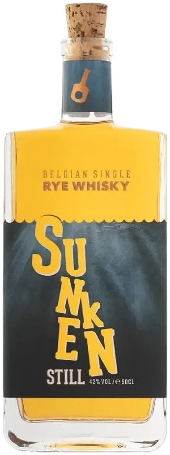 Buy Sunken Still Belgian Single Rye Whisky 500ml Online at Barrel and Batch