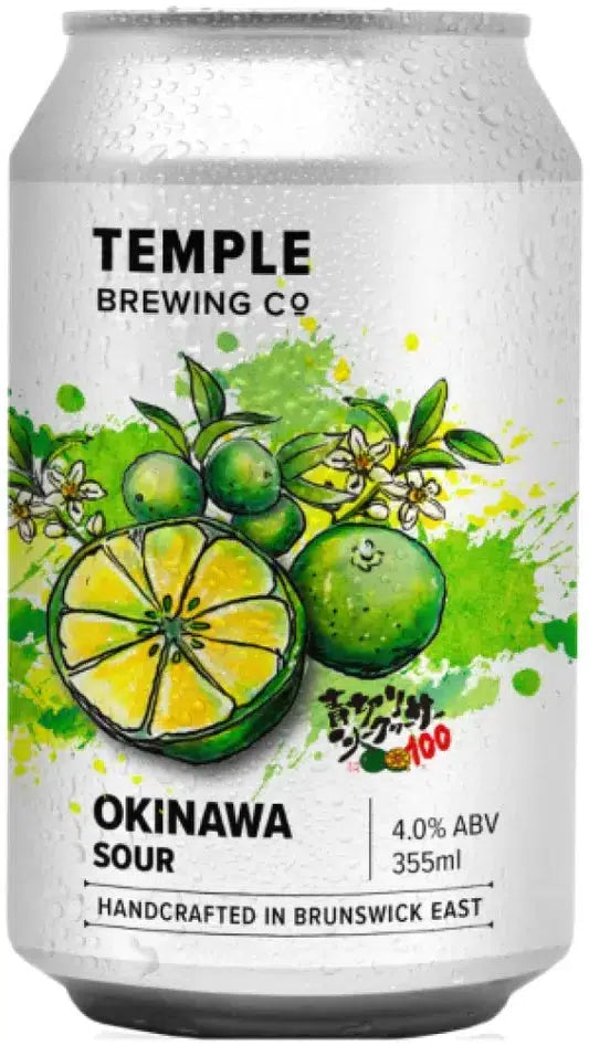 Buy Temple Brewing Okinawa Sour 355ml Online at Barrel and Batch