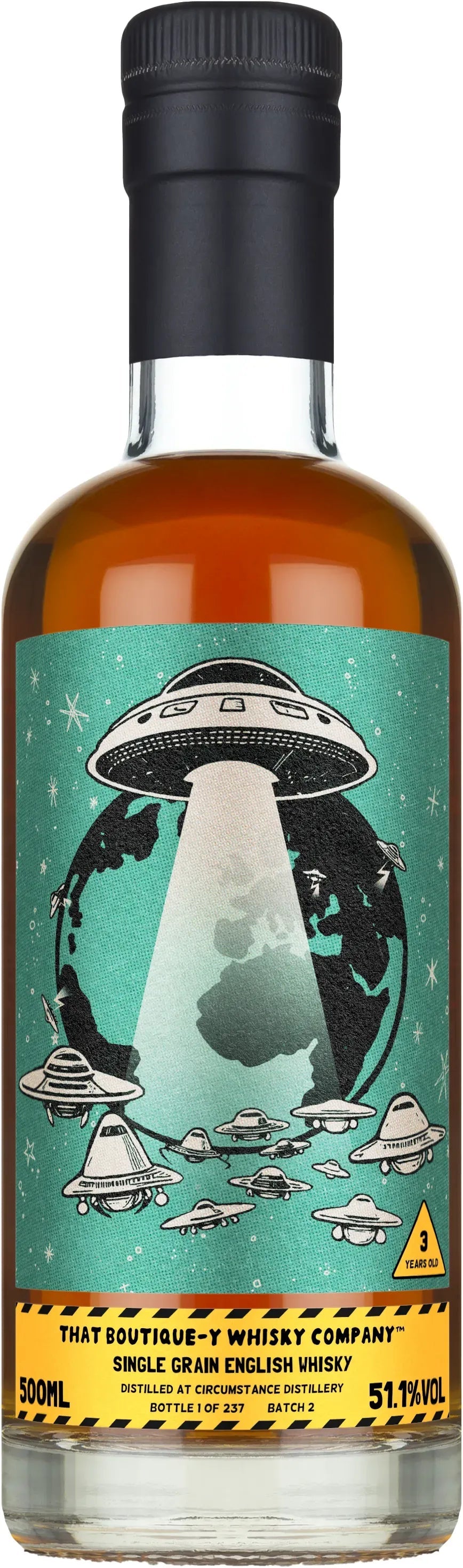 Buy That Boutique-Y Whisky Company Circumstance 3 Year Batch 2 Single Grain English Whisky 500ml Online at Barrel and Batch