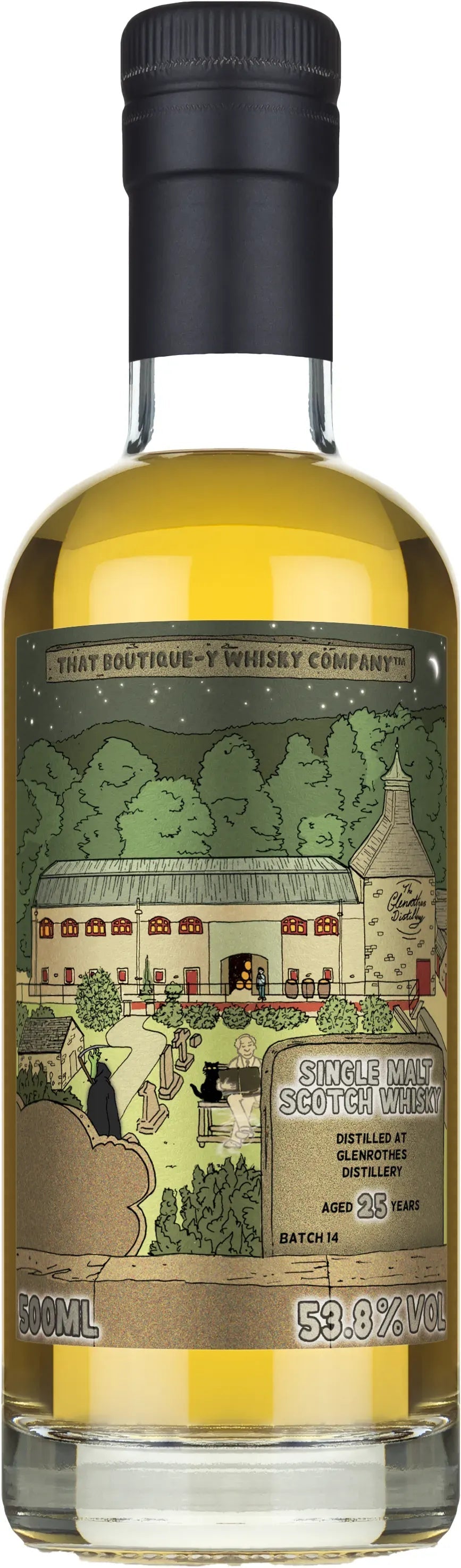 That Boutique-Y Whisky Company Glenrothes 25 Year Batch 14 Single Malt Scotch Whisky 500ml-Spirits-That Boutique-Y Whisky Company-Afterpay-Alcohol-Delivery-Barrel-and-Batch-