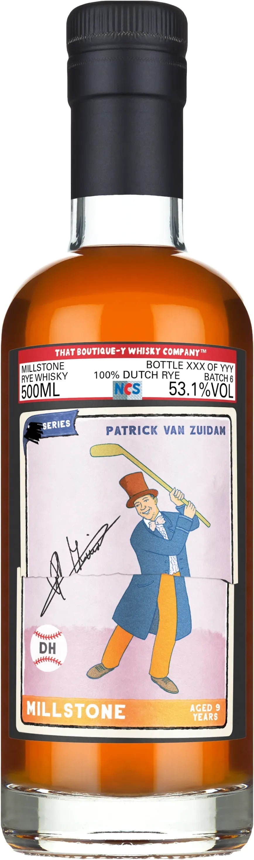 Buy That Boutique-Y Whisky Company Millstone 9 Year Old Batch 6 Rye Whisky 500ml Online at Barrel and Batch