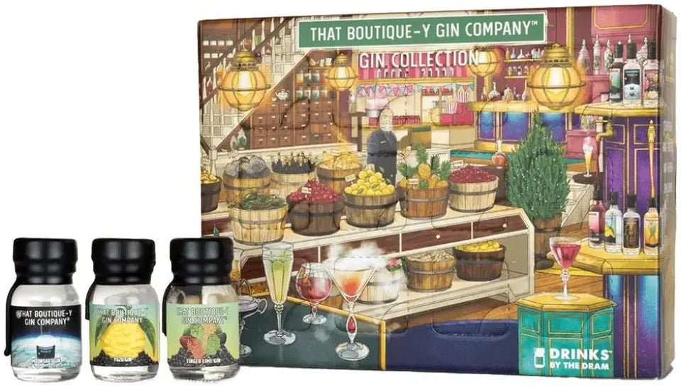 That Boutique-y Gin Company Gin Collection Set 12 x 30ml-Spirits-That Boutique-y Gin Company-Afterpay-Alcohol-Delivery-Barrel-and-Batch-