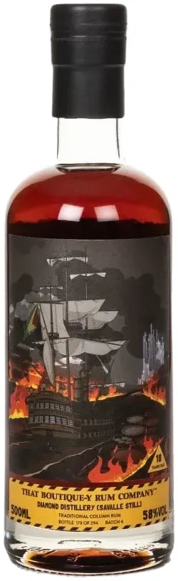Buy That Boutique-y Rum Company Diamond Distillery (Savalle Still) Batch 4 18 Year Old Rum 500ml Online at Barrel and Batch
