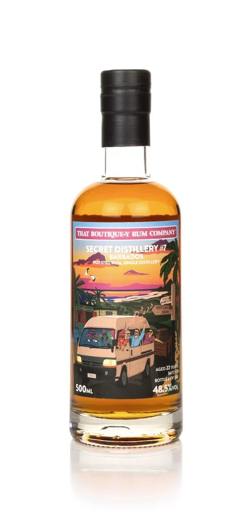 Buy That Boutique-y Rum Company Secret Distillery #7 22 Year Old Batch 2 500ml Online at Barrel and Batch