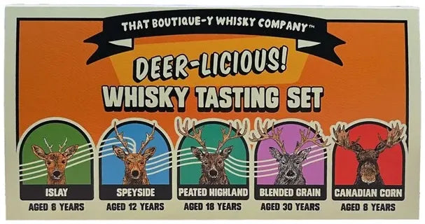 Buy That Boutique-y Whisky Company Deer-Licious Whisky Tasting Set 150ml Online at Barrel and Batch