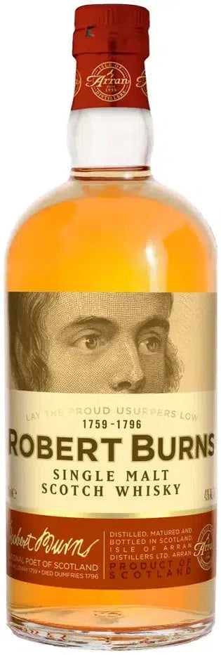 The Arran Robert Burns Single Malt Scotch Whisky 700ml-Spirits-The Arran-Afterpay-Alcohol-Delivery-Barrel-and-Batch-