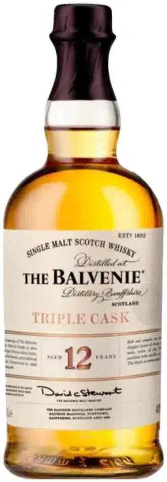 The Balvenie 12 Year Old Triple Cask Malt Scotch Whisky 1L-Spirits-The Balvenie-Afterpay-Alcohol-Delivery-Barrel-and-Batch-