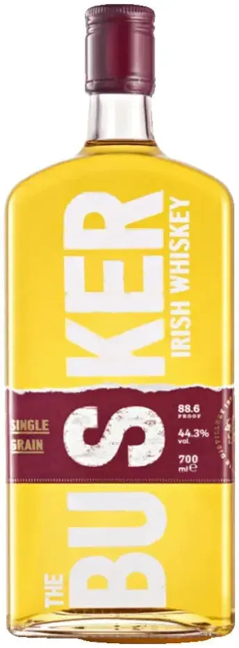 Buy The Busker Single Grain Irish Whiskey 700ml Online at Barrel and Batch