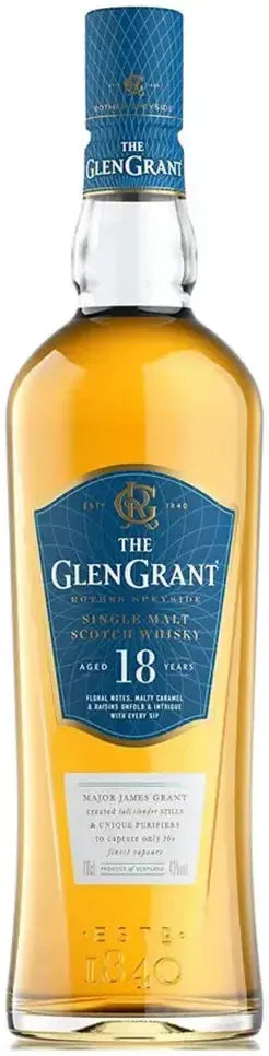Buy The Glen Grant 18 Year Old Single Malt Scotch Whisky 700ml Online at Barrel and Batch