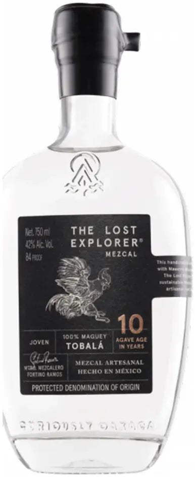 The Lost Explorer 10 Year Old Agave Tobala Mezcal 700ml-Spirits-The Lost Explorer-Afterpay-Alcohol-Delivery-Barrel-and-Batch-