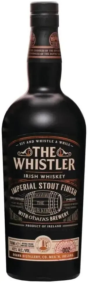 Buy The Whistler Imperial Stout Cask Irish Whiskey 700ml Online at Barrel and Batch