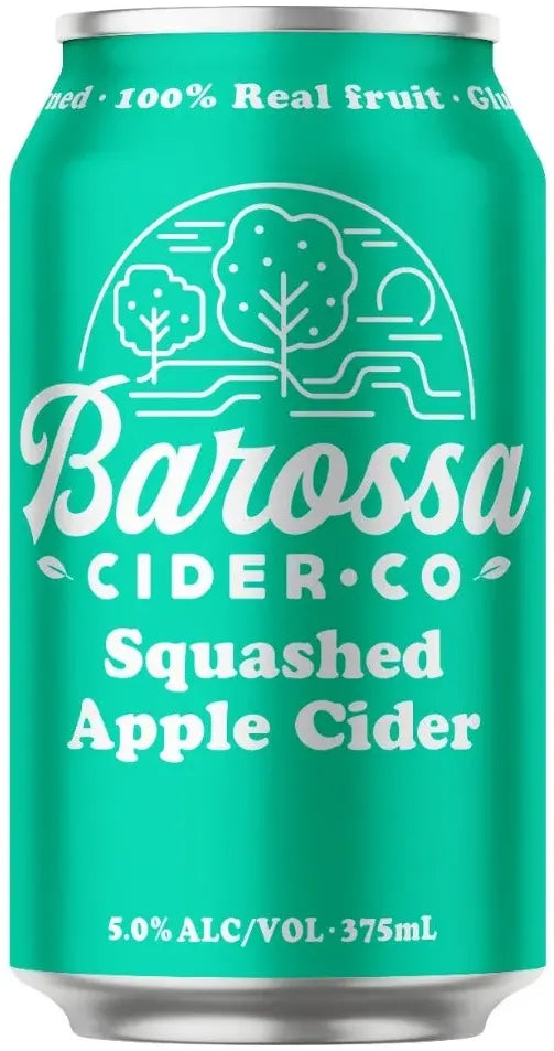 The Barossa Cider Co Squashed Apple Cider 5% 24 Pack Cans 375ml | Barrel & Batch