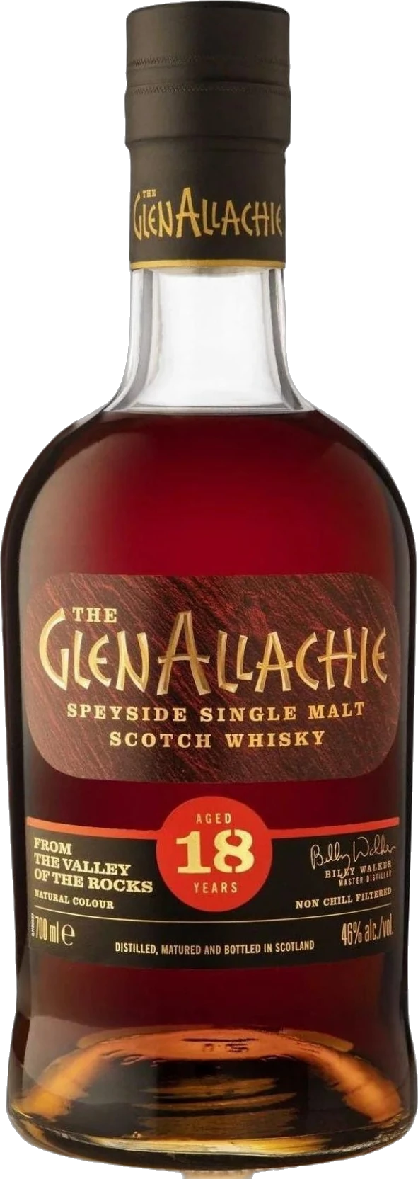 The GlenAllachie 18 Year Old Single Malt Scotch Whisky 700ml | Barrel & Batch