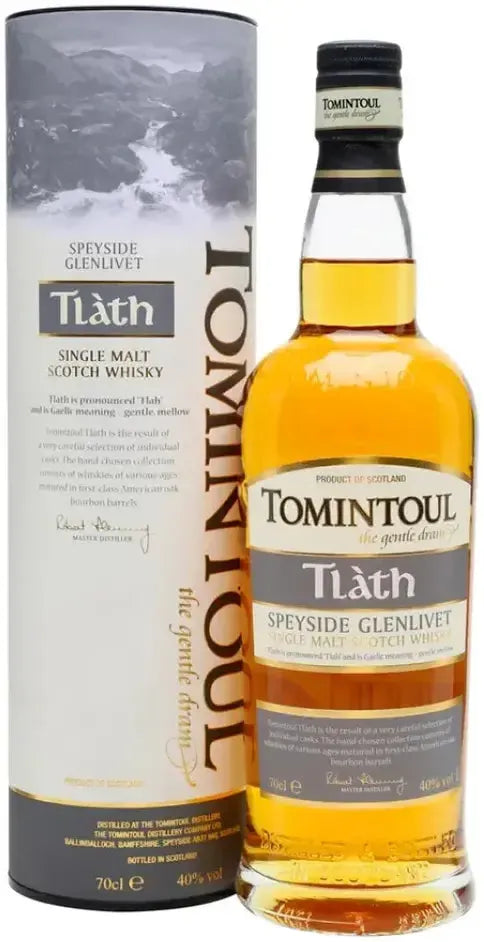 Buy Tomintoul Tlath Speyside Single Malt Scotch Whisky 700ml Online at Barrel and Batch